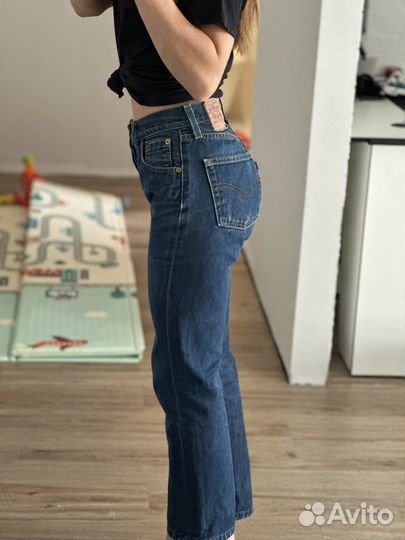 Женские джинсы levis 501 vintage