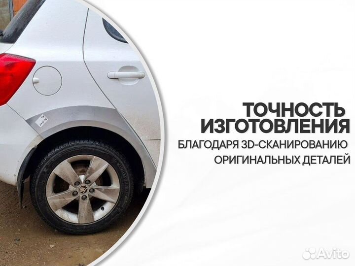 Ремонтные пороги и арки для Skoda Нелидово