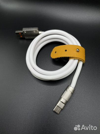 Кабель для быстрой зарядки USB Type C, 1 метр