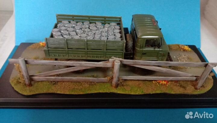 Виньетка Горький-66, 1/43. Ручная работа