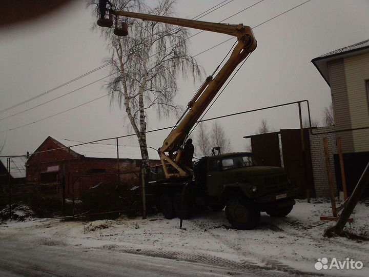 Спил аварийных деревьев