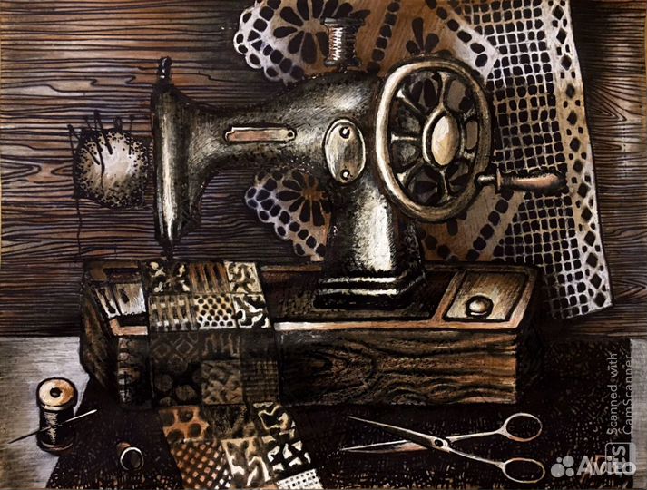 Графические работы Архиреева Г. Частично востановл