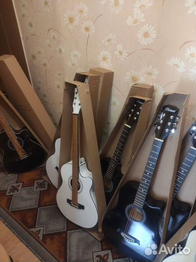 Гитара акустическая и классическая новая 38 и 40д