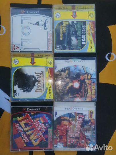 Игры для sega dreamcast диски