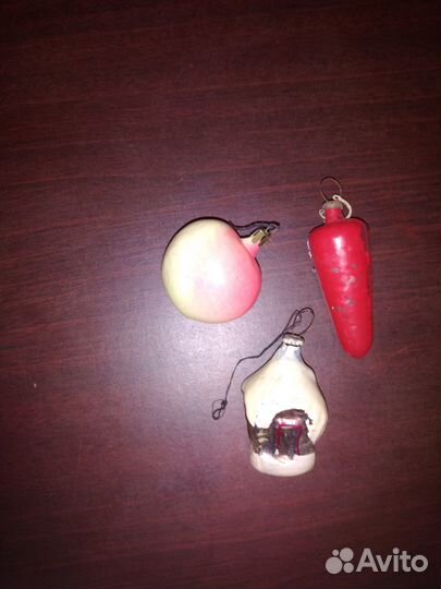 Ёлочные новогодние игрушки советские