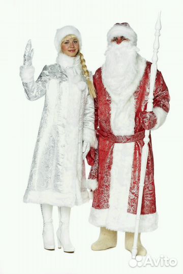 Костюм Деда Мороза и Снегурочки