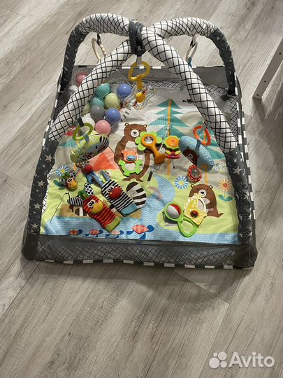 Детский игровой коврик складной