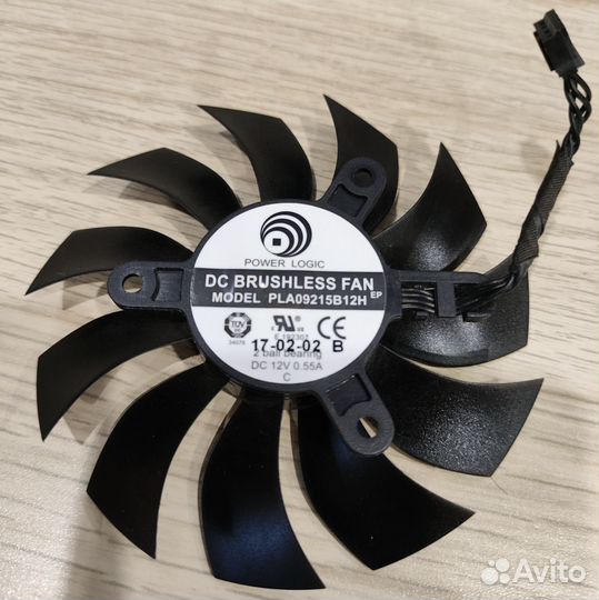 Вентиляторы для видеокарт evga