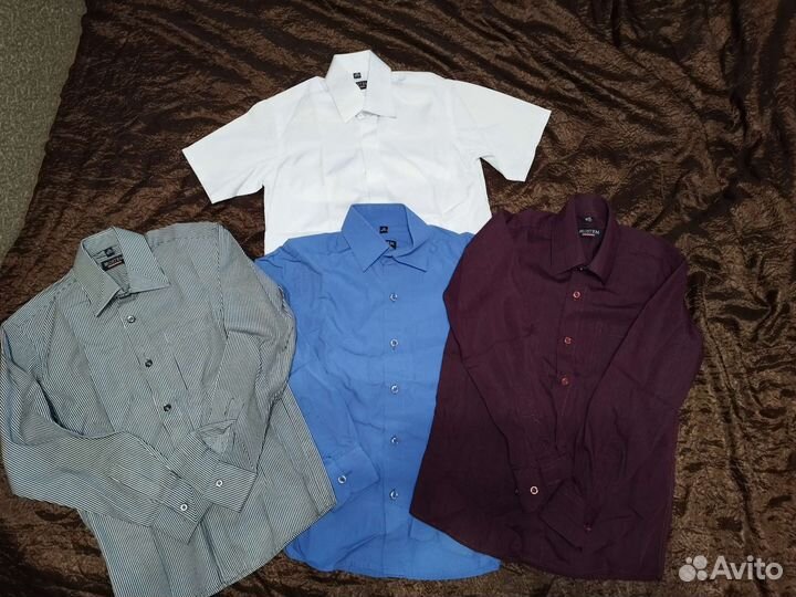 Рубашки для мальчика р.116-122