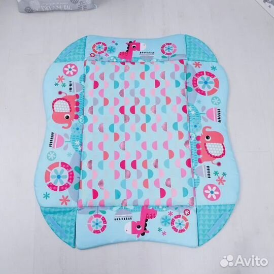 Развивающий коврик Божья коровка - манеж, с дугами