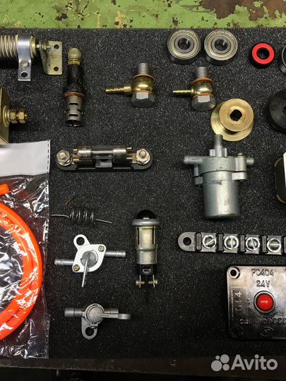 Комплектующие для сборки пульта управления Ов