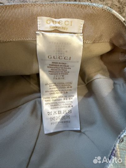 Кепка Gucci на девочку, 52-54