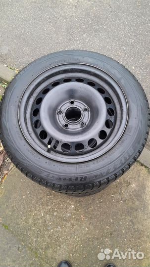 Шины с дисками 15размер Опель диски новые