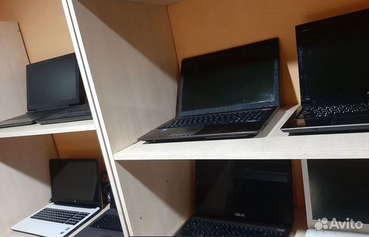 Ноутбуки бу разных моделей 2Х И 4Х ядерные 100 шт