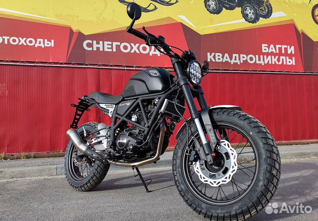 Мотоцикл fuego scrambler 250