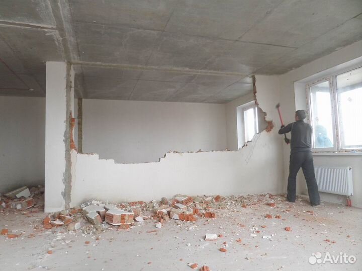 Демонтажные работы любой сложности