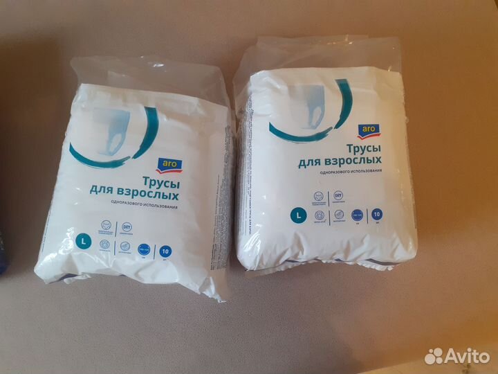 Памперсы, пеленки, урологические трусы р.L