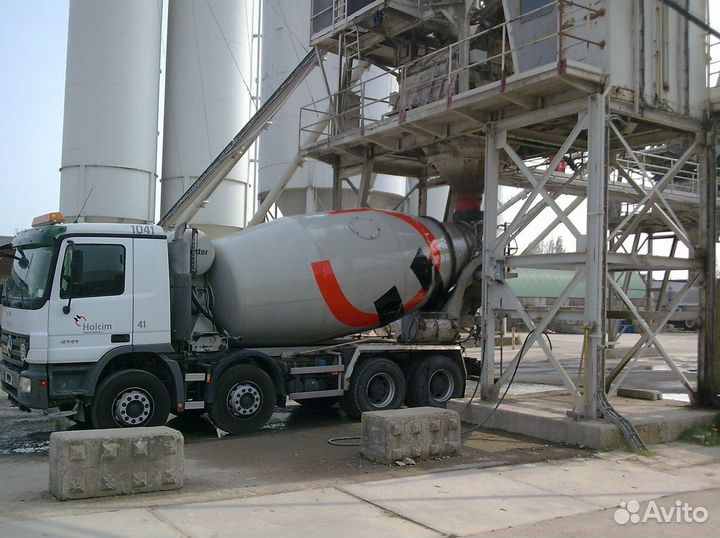 Доставка бетона насосом от 1 куба