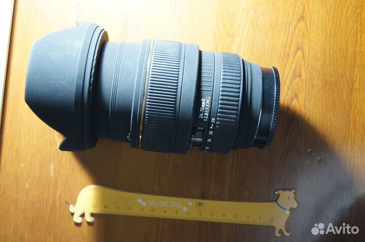 Фотообъектив sigma 24-70/2.8 для sony