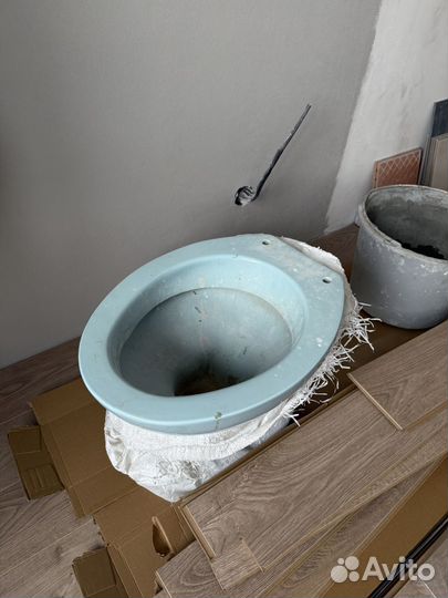 Унитаз строительный бу