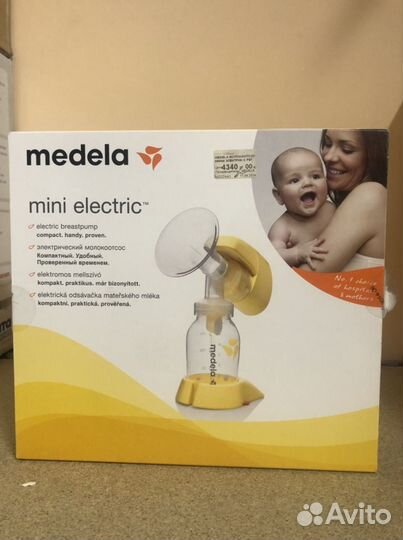 Молокоотсос medela электрический