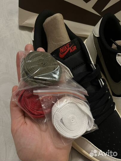 Кроссовки Nike Air Jordan 1 Low x travis scott