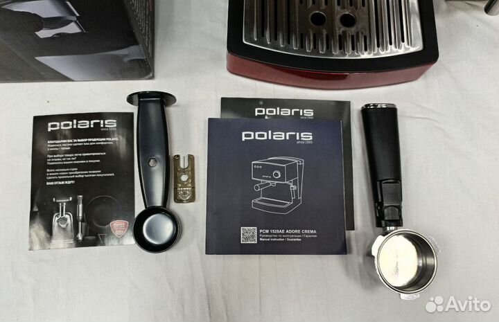 Кофеварка рожковая Polaris Капучинатор (Новая)