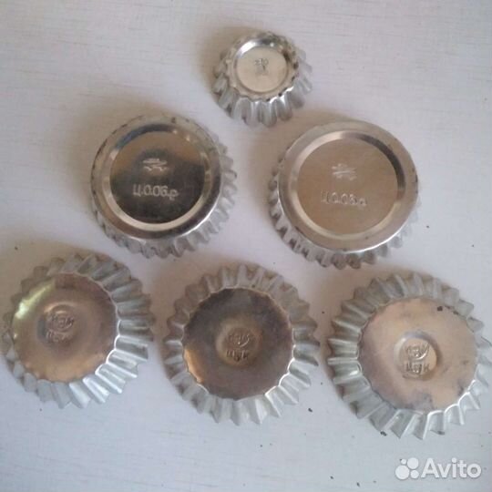 Формочки для выпечки СССР