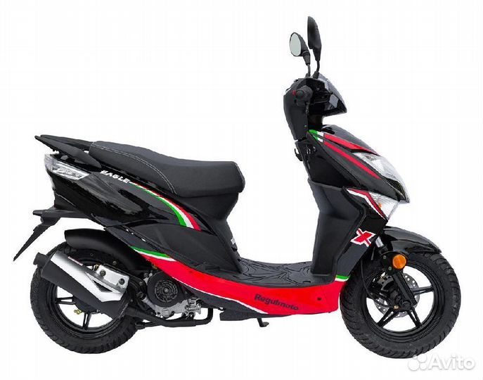 Скутер regulmoto eagle 50 (LJ80QT-3L) колёса R12