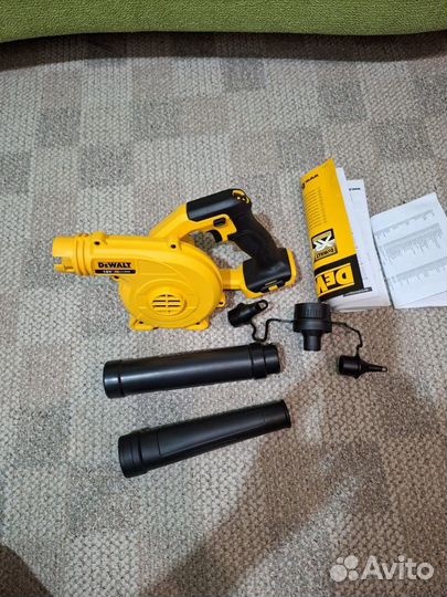 Аккумуляторный воздуходув DeWalt DCV 100 XR 18B