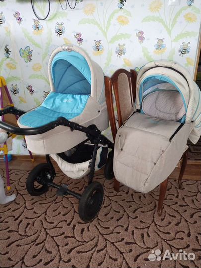 Коляска 2в1 фирмы Tutis. Хорошее состояние