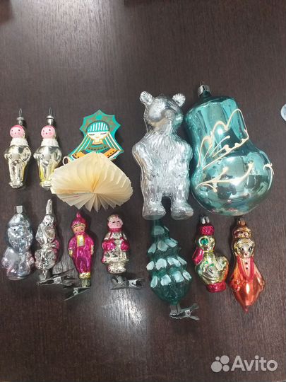 Ёлочные игрушки СССР