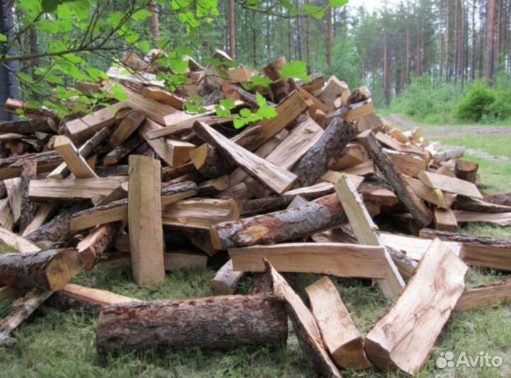 Дрова дубовые колотые