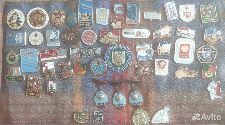 Значки СССР спортивные