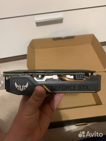 Видеокарта asus TUF Gaming GeForce GTX 1660 super