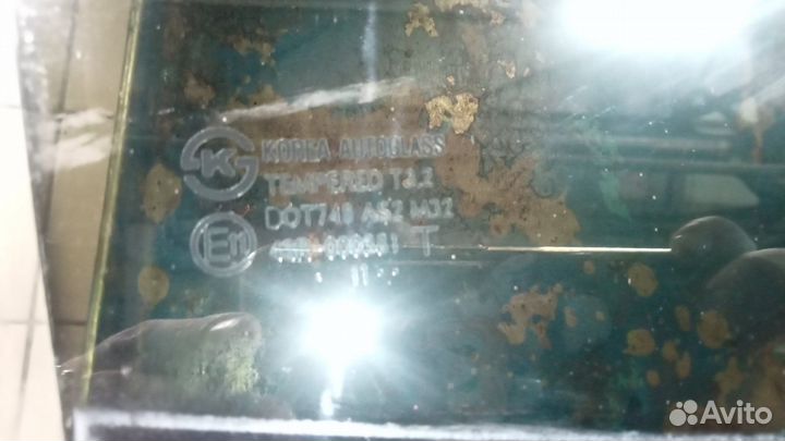 Стекло задней правой двери Солярис 2011