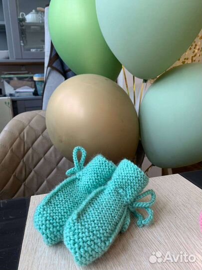 Вяжу пинетки на заказ для малышей