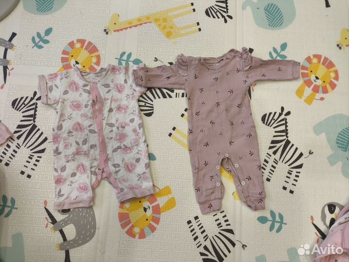 Пакет вещей на девочку 68 74 размер