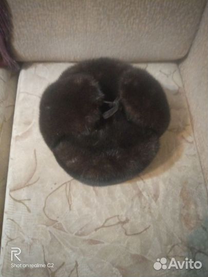 Мужская шапка норковая