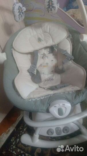 Детские электронные качели для новорожденных