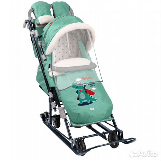 Санки Коляска Ника Детям 7-8K+ доставка