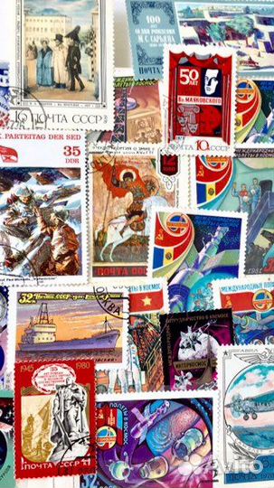 Почтовые марки СССР 66 шт
