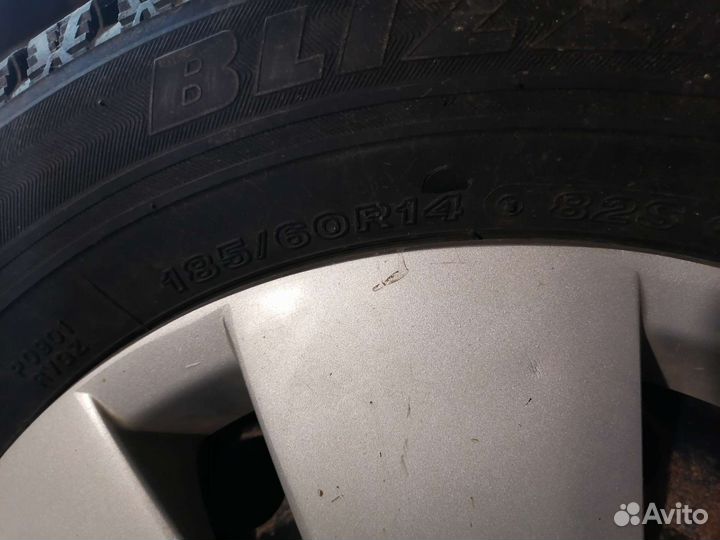 Колеса зимние Toyota vitz (185/70 r14)