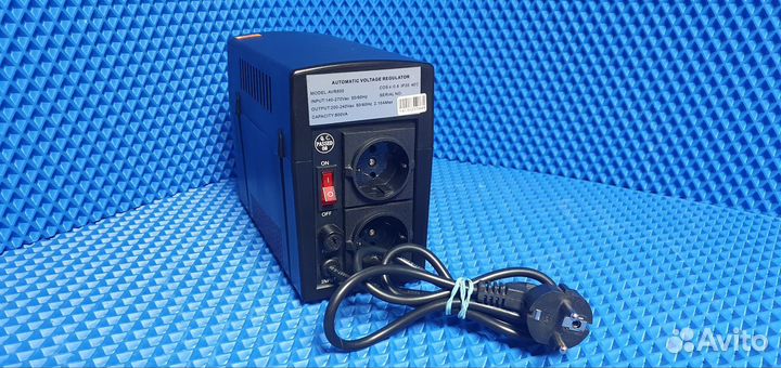 Стабилизатор EXcomp AVR-800VA LCD(Т7014)