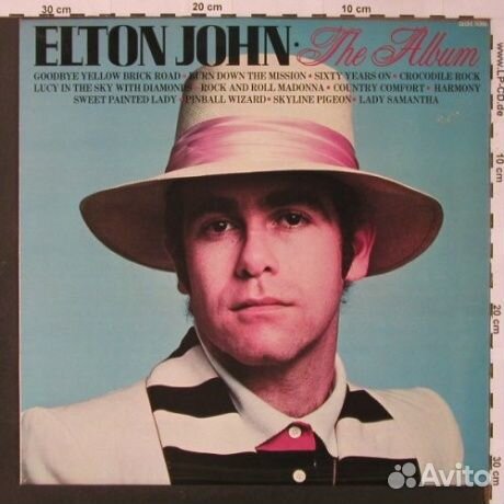 Elton john - The Album (LP, Used)