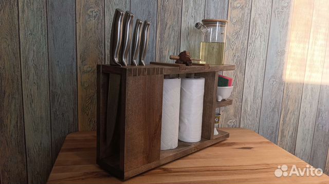 Подставка для ножей и полотенец