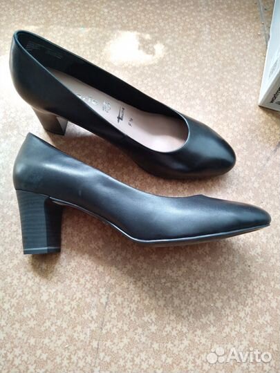 Туфли кожаные