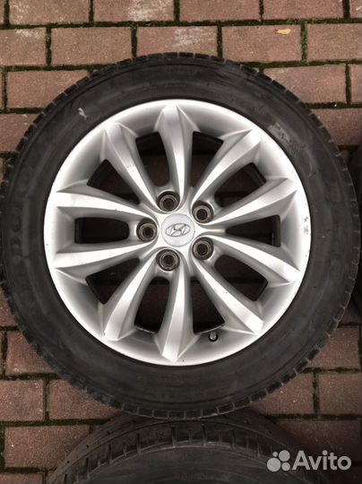 Диски R17 Hyundai 5x114.3 с резиной