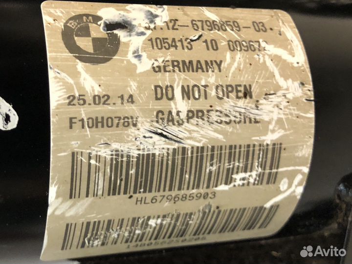 Задний амортизатор левый правый BMW F10 F06