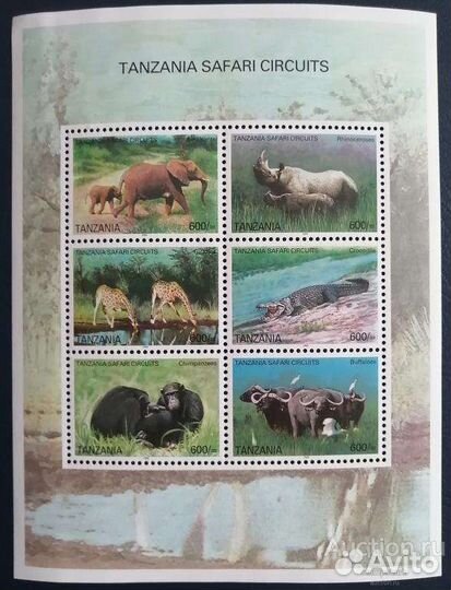 Почтовые марки фауна по тематике крокодилы